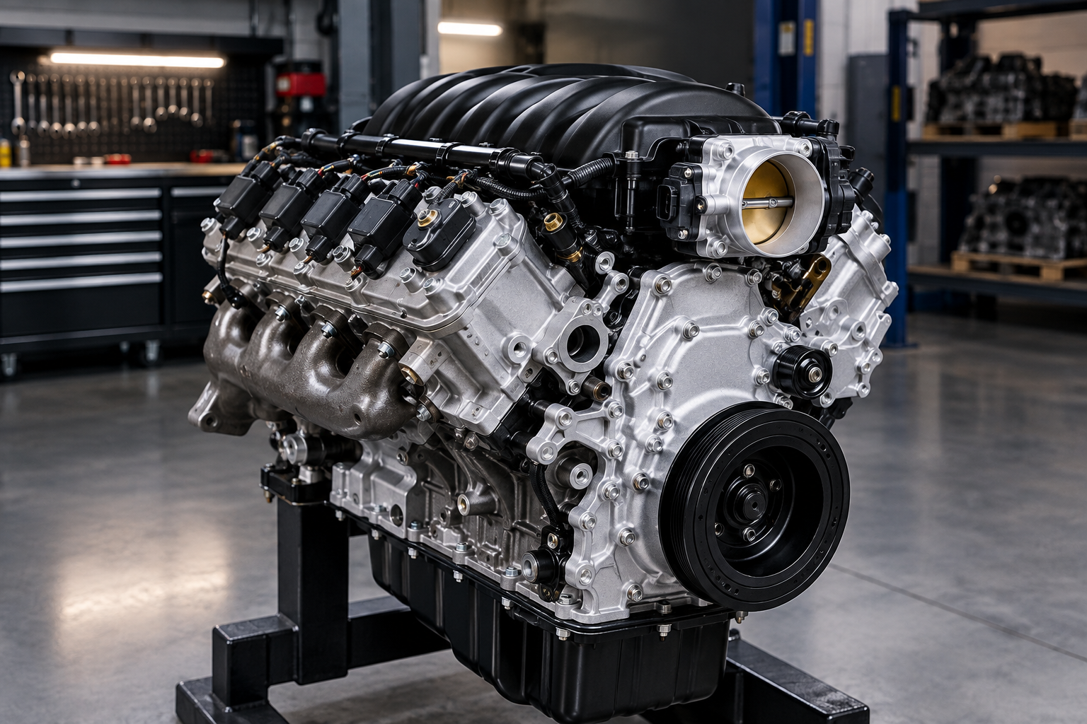 replacement engine for vehicle