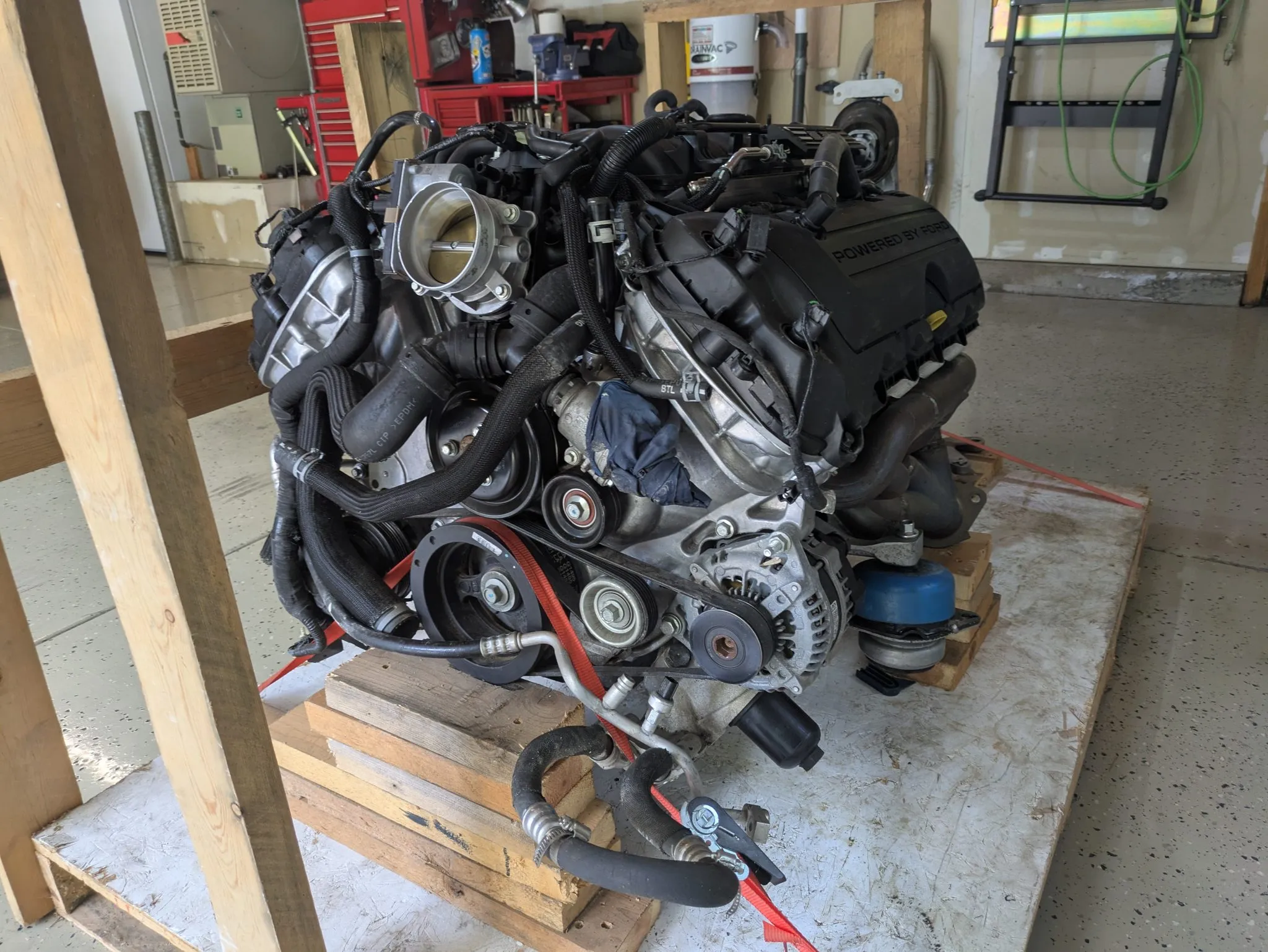 Ford 5.2L Voodoo V8 Engine and Tremec 6-Speed Manual Transmission Ford 5.2L Voodoo V8 Engine and Tremec 6-Speed Manual Transmission