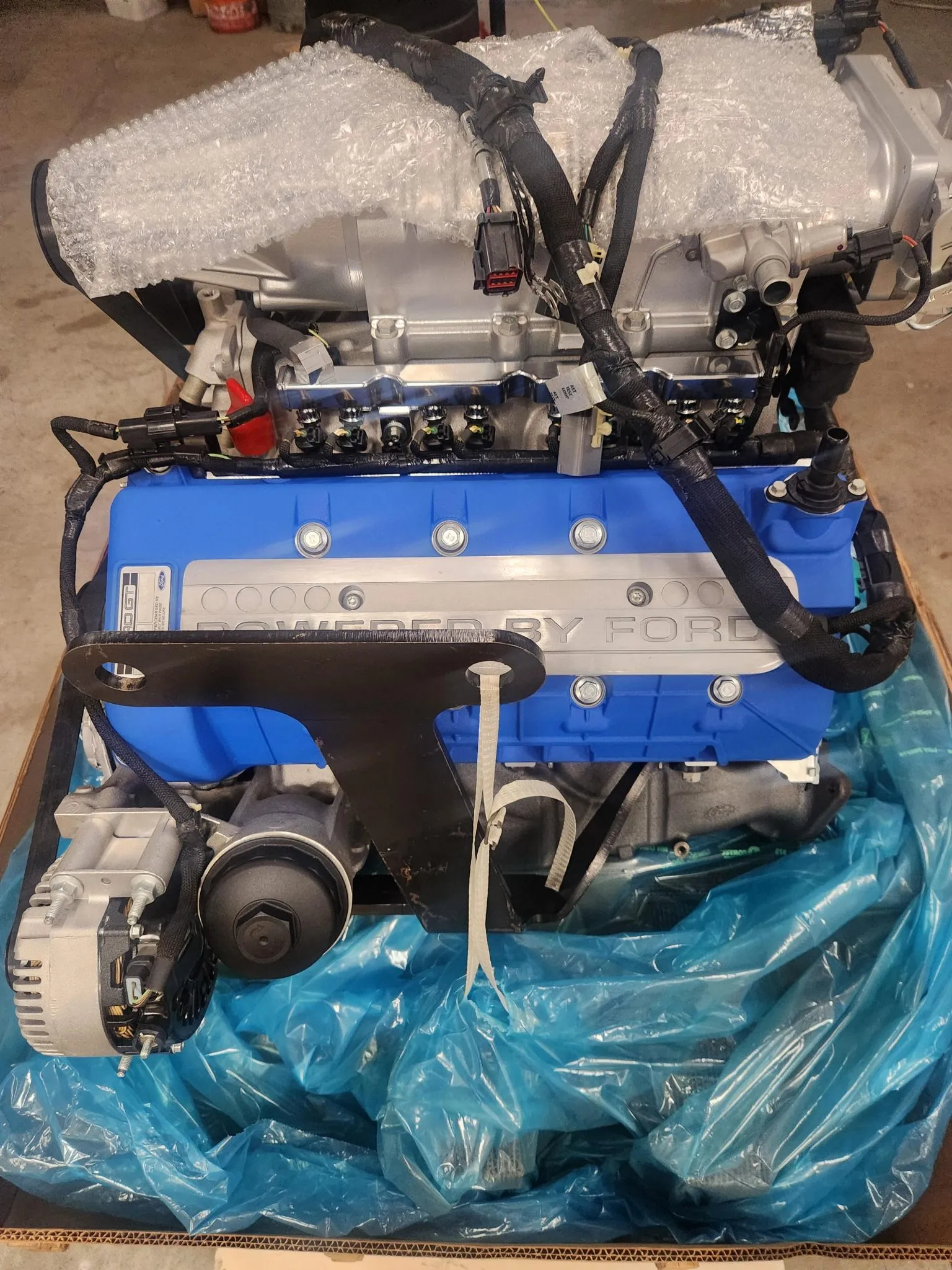 First-Generation Ford GT Engine First-Generation Ford GT Engine