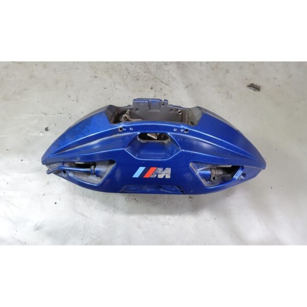2019-2024 BMW F97 X3M G05 X5 Factory Right Front Brake Caliper 4-Piston Blue OEM