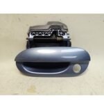 1997-2003 BMW E39 5-Series Plastic Left Front Ext Door Handle Steel Blue OEM