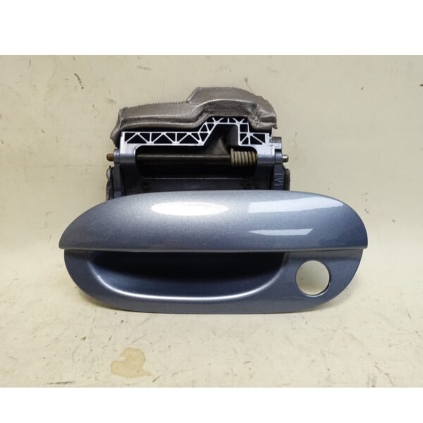 1997-2003 BMW E39 5-Series Plastic Left Front Ext Door Handle Steel Blue OEM