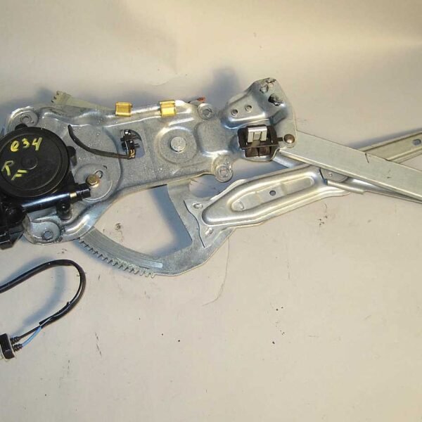 1989-1995 BMW E34 5-Series Right Front Passenger Window Regulator Lifter w Motor