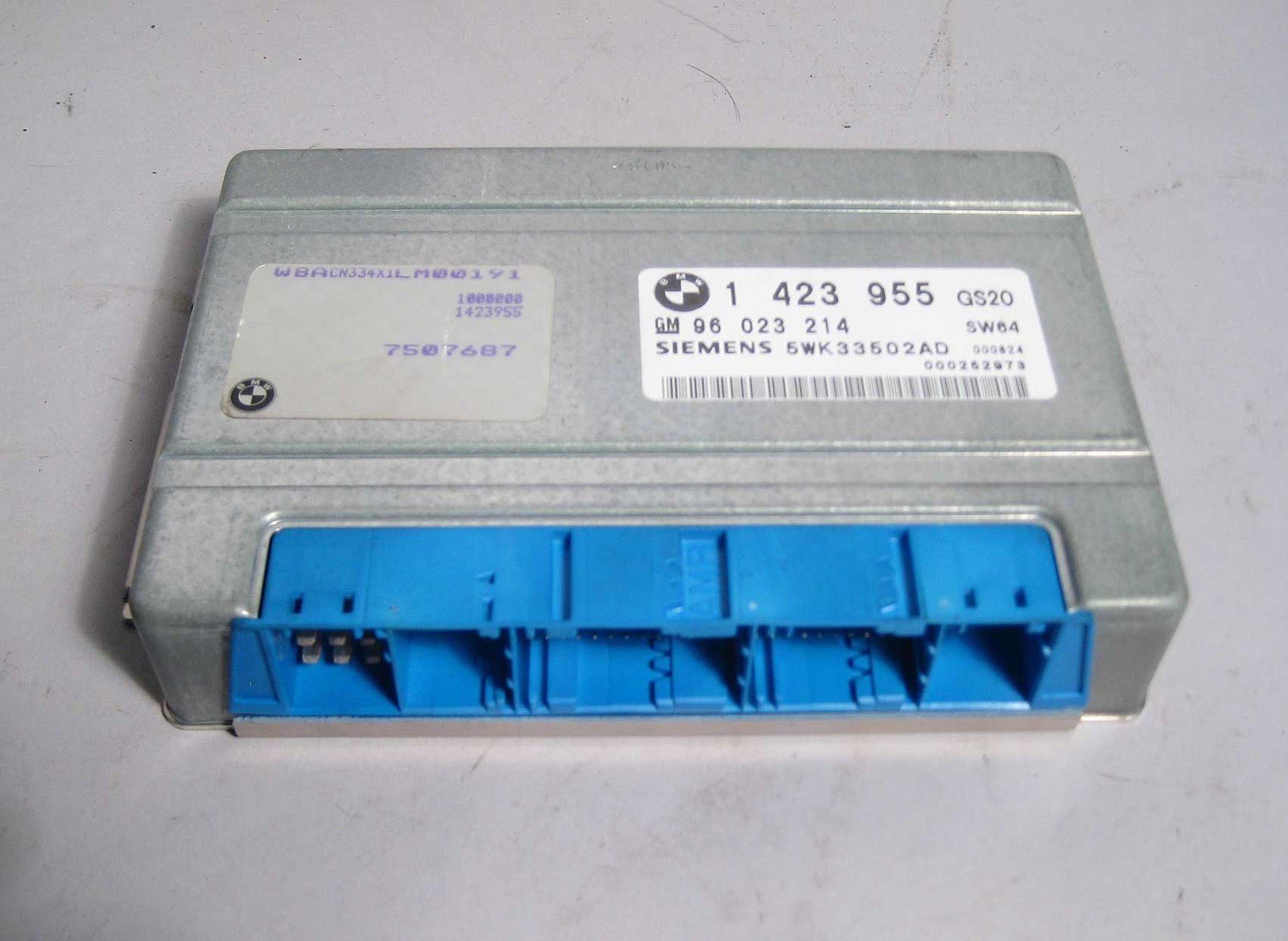 57_0e142604-eb67-4fab-8beb-3b44de5fbfdc.jpg BMW Z3 Automatic Transmission Control Module SW64 GS20 2001 E46 E39 USED OEM - Image 1