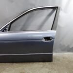 1997-2003 BMW E39 5-Series Left Front Drivers Door Shell Steel Blue OEM