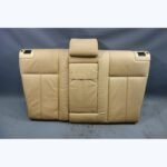 1997-2003 BMW E39 5-Series Sedan Rear Folding Seat Backrest Beige Leather OEM