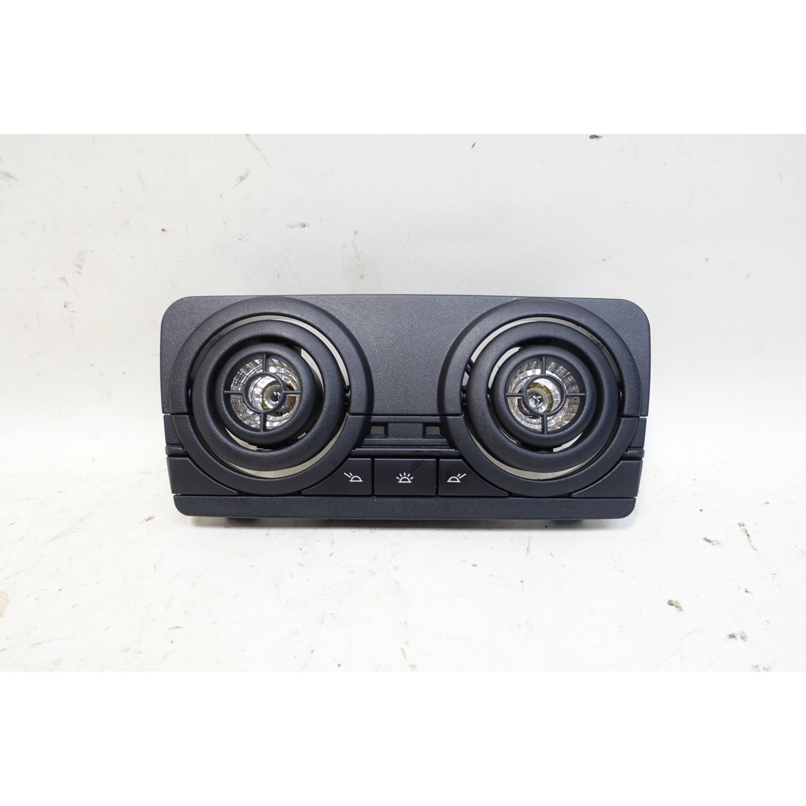 57_14bd9690-1a92-4df8-9870-a9456ccafa86.jpg 13-17 BMW F10 5-Series F01 7-Series LCI Factory Rear Swivel Map Light Black OEM - Image 1