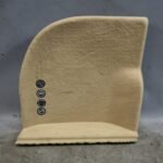 00-05 BMW E46 Touring Wagon Left Rear Trunk Side Trim Carpet Panel Beige OEM