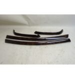 BMW E90 E91 3-Series Door Armrest Wood Trim Finisher Set Walnut 2006-2008 OEM