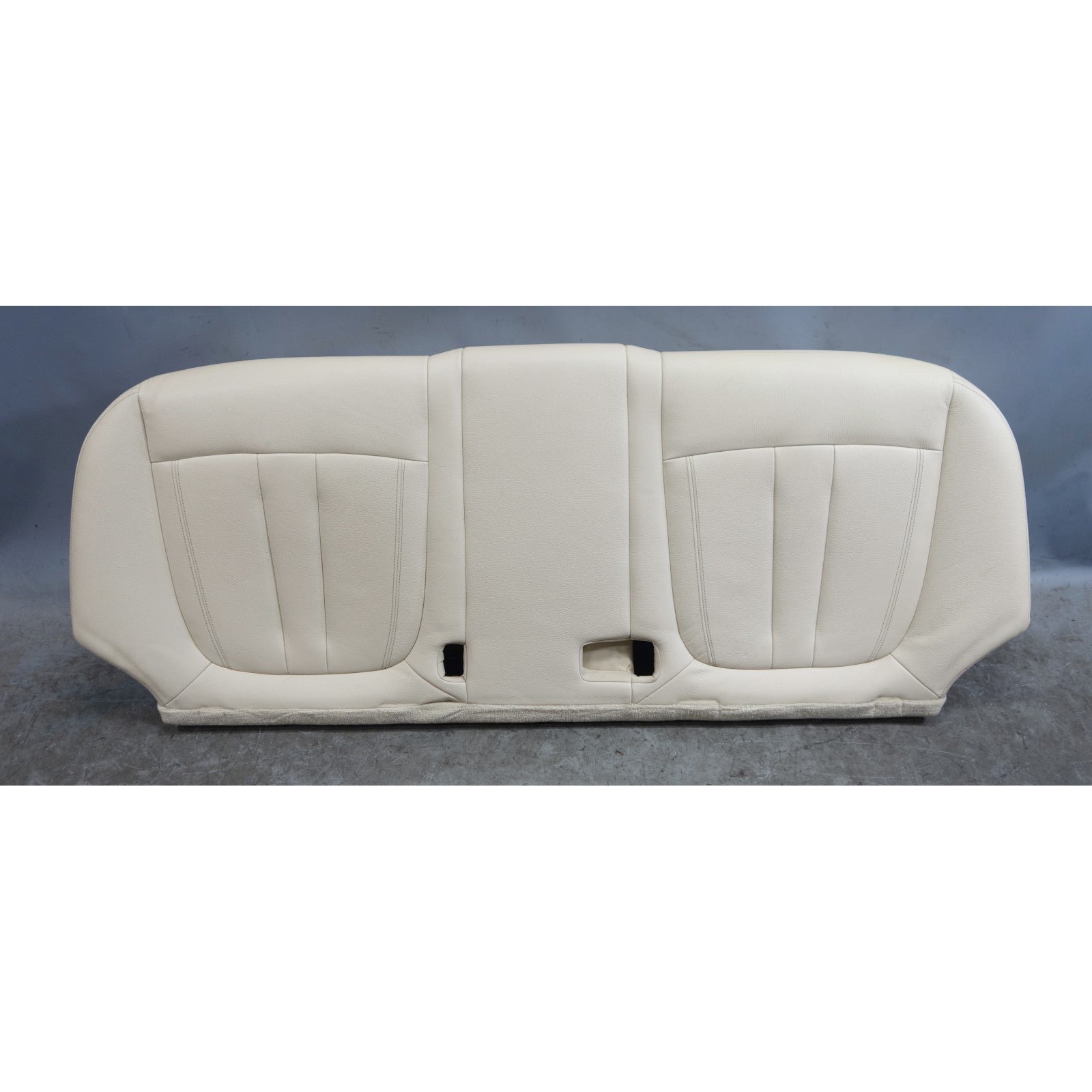 57_189b2e1f-4b0c-4352-b2a9-e62d7f0b5551.jpg 2017-2018 BMW F15 X5 SAV Rear Seat Bottom Bench Pad Canberra Beige Leather OEM - Image 1