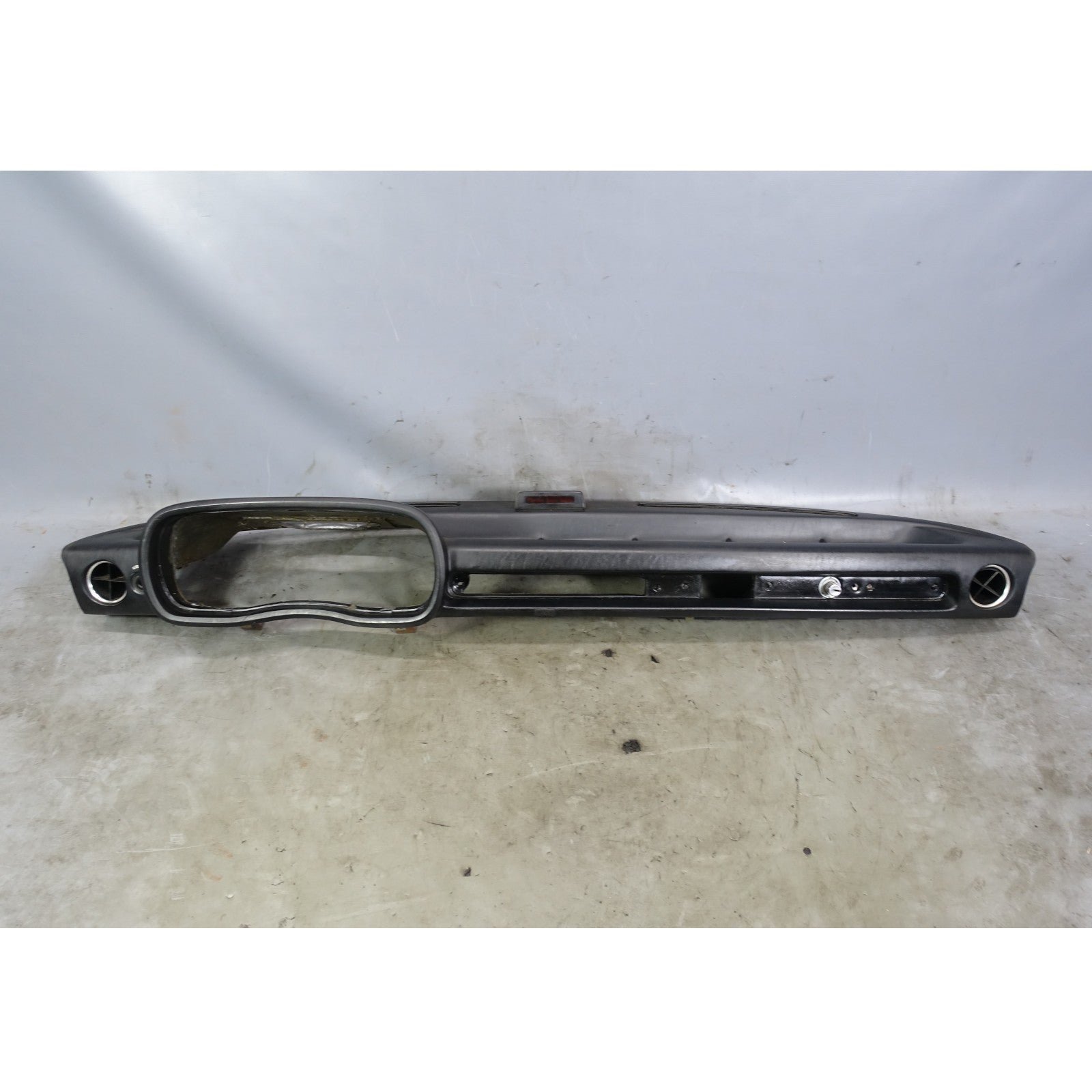 57_1a67b6d0-5898-4834-b6a2-7a4e1bd3536f.jpg Damaged BMW E3 Bavaria Sedan Dashboard Trim Panel Black Auto 1972-1976 OEM - Image 1