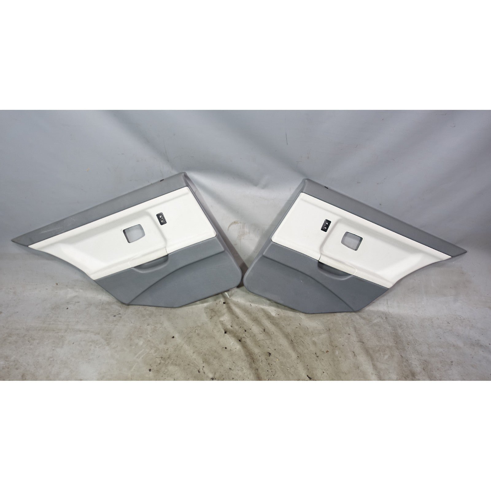 57_1bd7aa95-f8a0-4cb8-b221-2597d0072aee.jpg 92-98 BMW E36 3-Series Sedan Rear Interior Door Panel Trim Skins Dove Grey OEM - Image 1