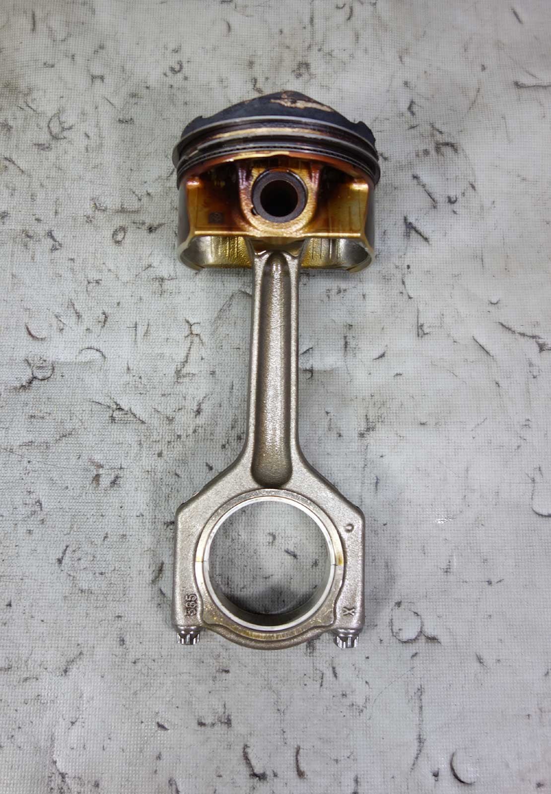 57_1c8b633e-ec51-4dfb-8288-3496004c56ad.jpg 12-17 BMW N20 N26 4-Cylinder Turbo Engine Single Piston and Connecting Rod OEM - Image 1