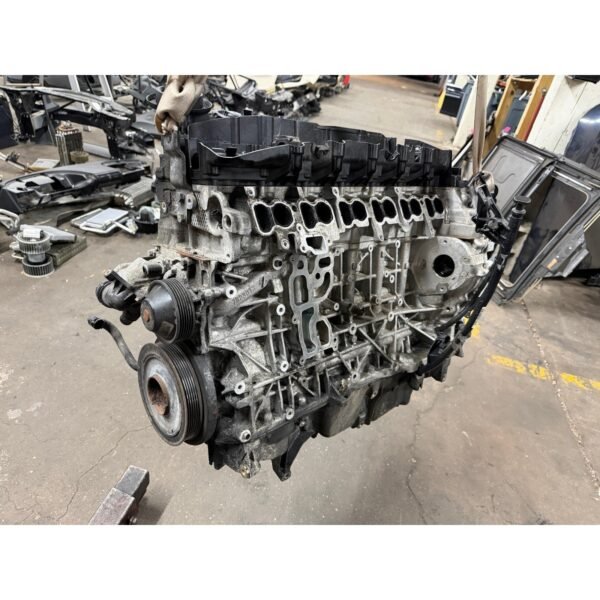 14-16 BMW F10 535dX F01 740LdX X5 N57 Turbo Diesel Engine Assembly Running OEM