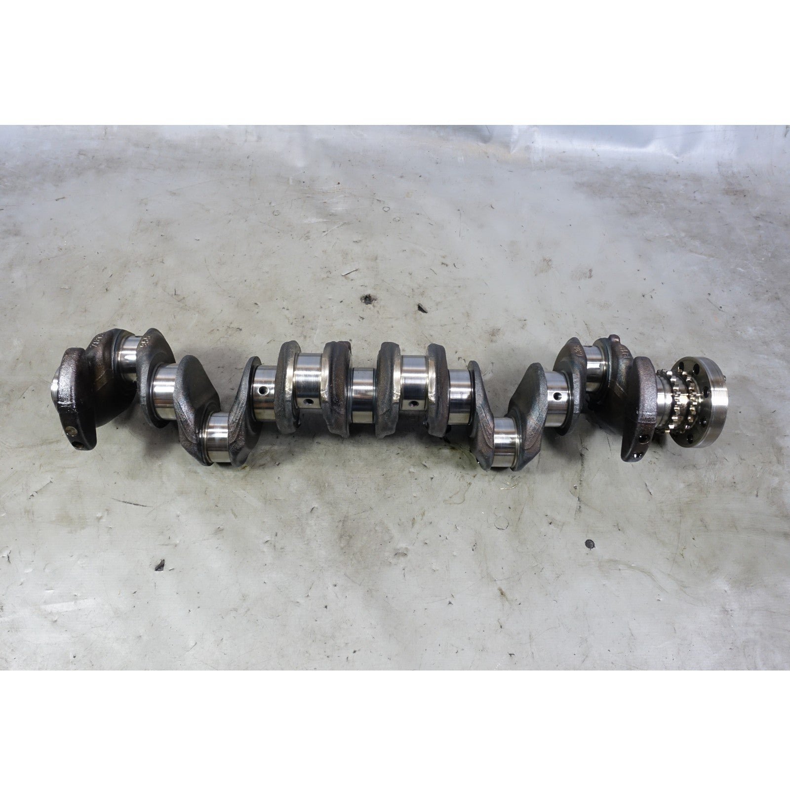 57_1fbb0ae1-e724-477f-a32e-2dc313d4cb4a.jpg BMW N57 Diesel Engine Crankshaft F10 F15 535d X5 35d 2014-2018 OEM - Image 1