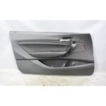 14-20 BMW F22 F23 2-Series Left Driver's Interior Door Panel Trim Skin Black OEM