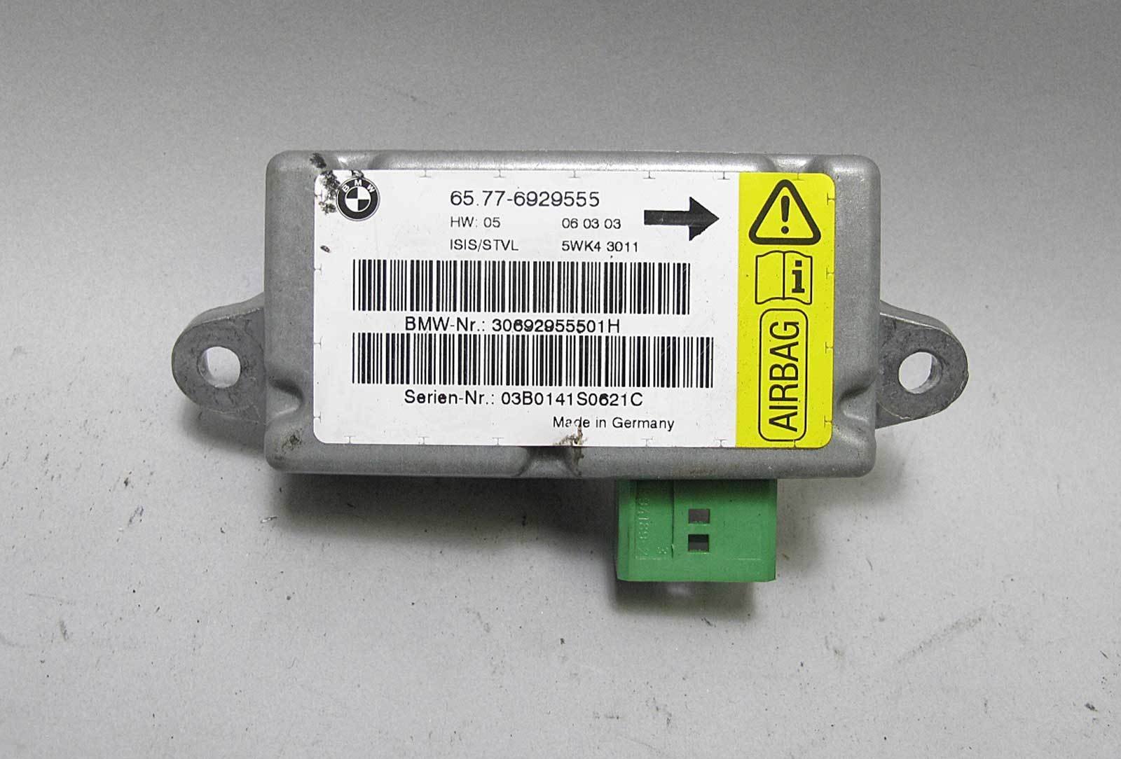 57_2189c34a-a308-4869-ba7e-f6a02a9a6a3c.jpg BMW E65 E66 7-Series RR1 Left Front Door Airbag Sensor Module 2002-2004 OE USED - Image 1