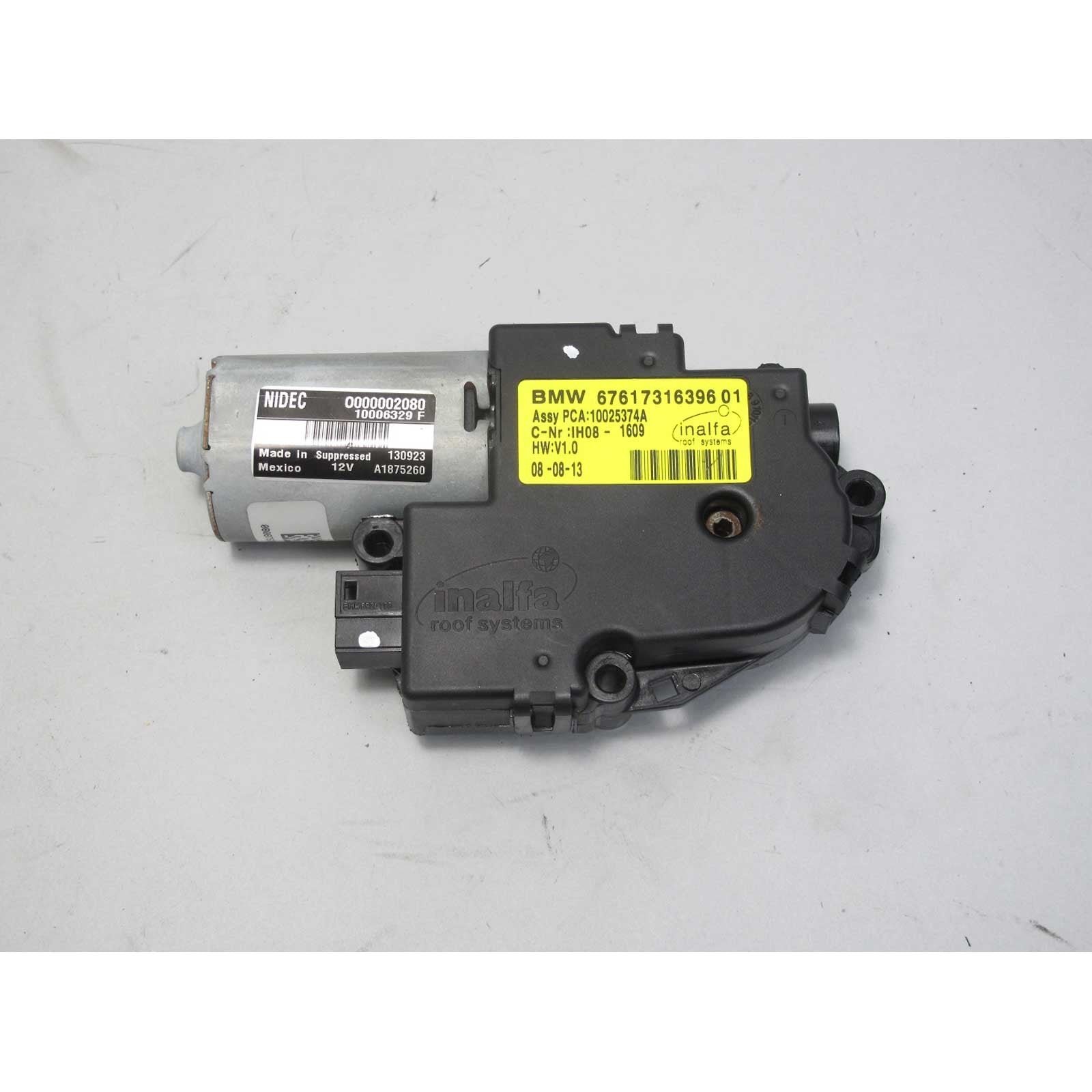 57_21fb5a6d-9707-4973-b065-09e2aaa74071.jpg 2010-2017 BMW X1 X5 Mini Cooper Drive Motor Actuator for Panoramic Sunroof USED - Image 1