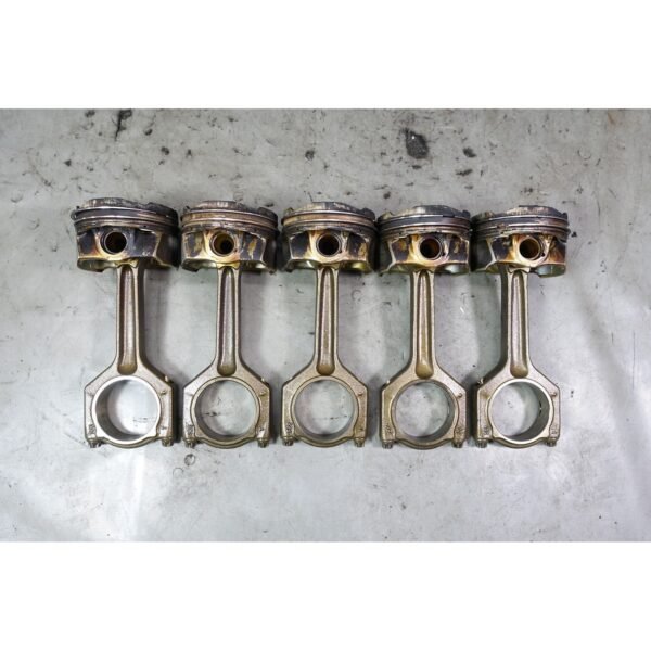 2011-2017 BMW F30 335i F10 535i N55 6-Cyl Piston and Connecting Rod Set of 5 OEM