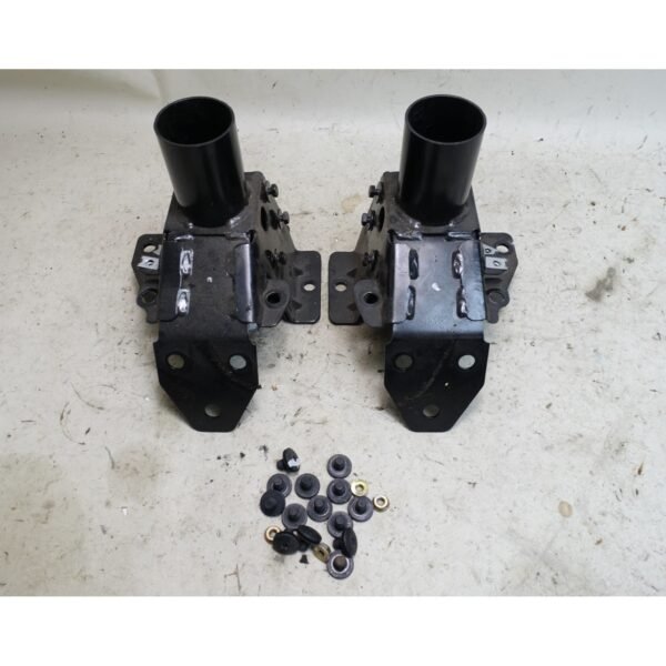 1997-2002 BMW Z3 Roadster Roll Bar Support Bracket Pair with Bolts Factory OEM