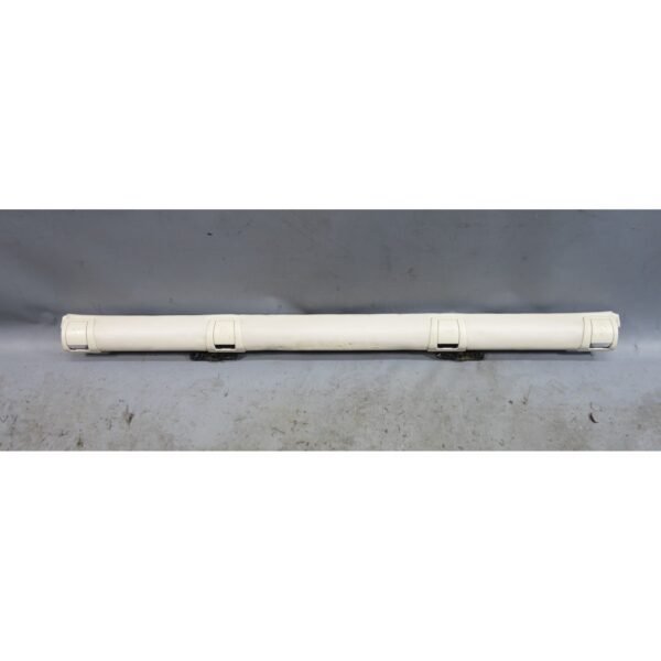 11-16 BMW F10 5-Series Rear Seat Bottom Strip Ivory White Napa Leather OEM