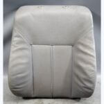 1999-2003 BMW E39 5-Series E38 Front Seat Backrest Cushion Grey Leather OEM