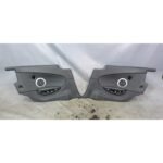 Damaged 2008-2010 BMW E63 M6 Coupe Rear Int Lateral Trim Panels Black Leather
