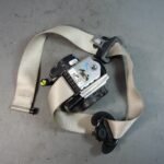 2015-2019 BMW F15 X5 F16 X6 Right Front Upper Seat Belt Strap Oyster OEM