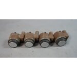 10-17 BMW Parking Distance Control Ultrasonic Sensor Set of 4 Glacier Silver OEM