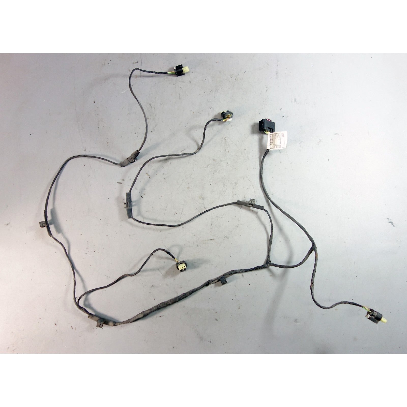 57_3edd345e-9b80-4cba-b2cc-ad4da1252763.jpg 10-13 E70 X5M Rear Bumper Park Distance Control PDC Sensor Wiring Harness OEM - Image 1
