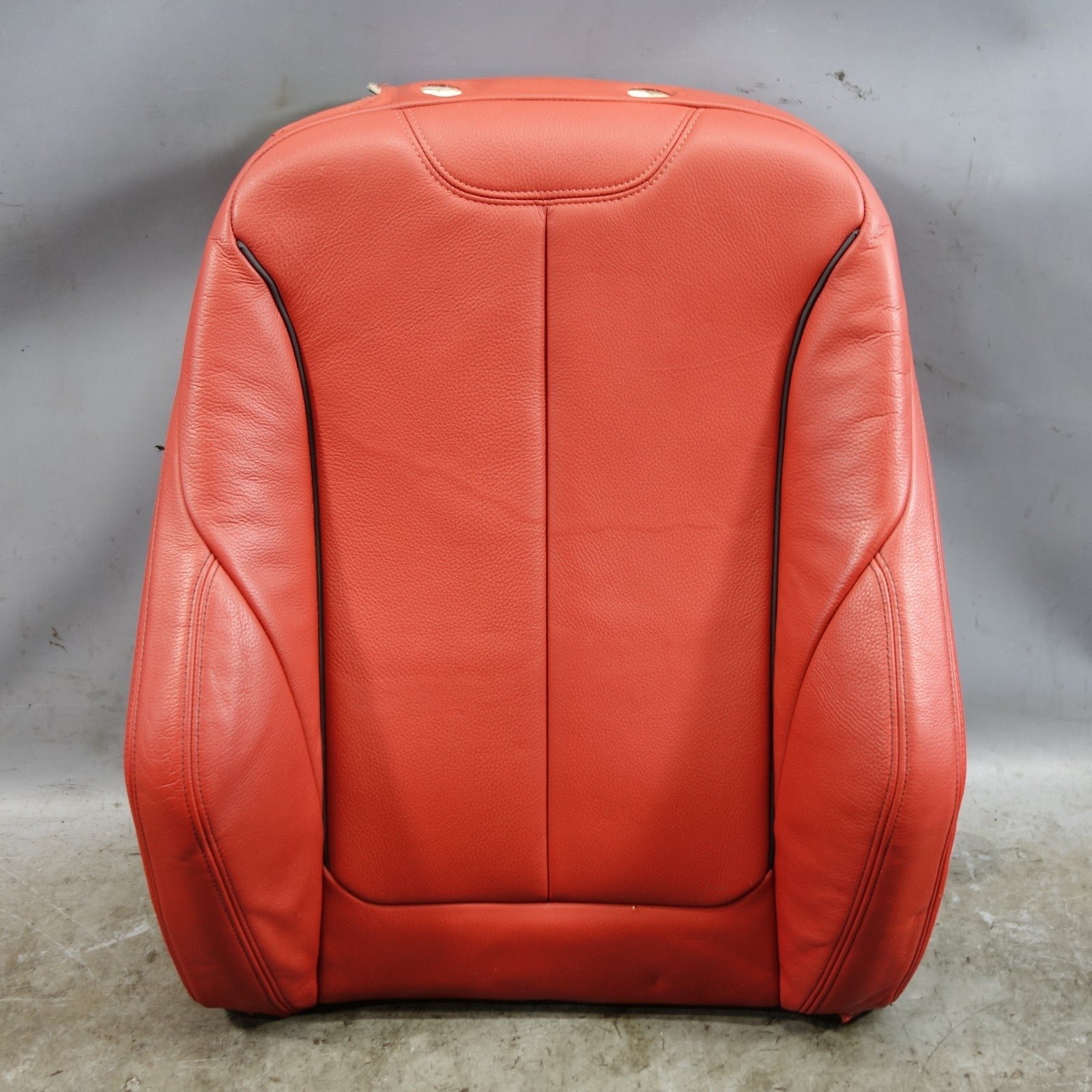57_45330ff2-1cd8-4a7c-af60-c76a9ed2cfb1.jpg 2015-2021 BMW F23 3-Series Convertible Right Sport Seat Backrest Red Leather OEM - Image 1