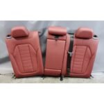 19-25 BMW G02 X4 Rear Seat Backrest Cushion Assembly Tacora Red Leather OEM