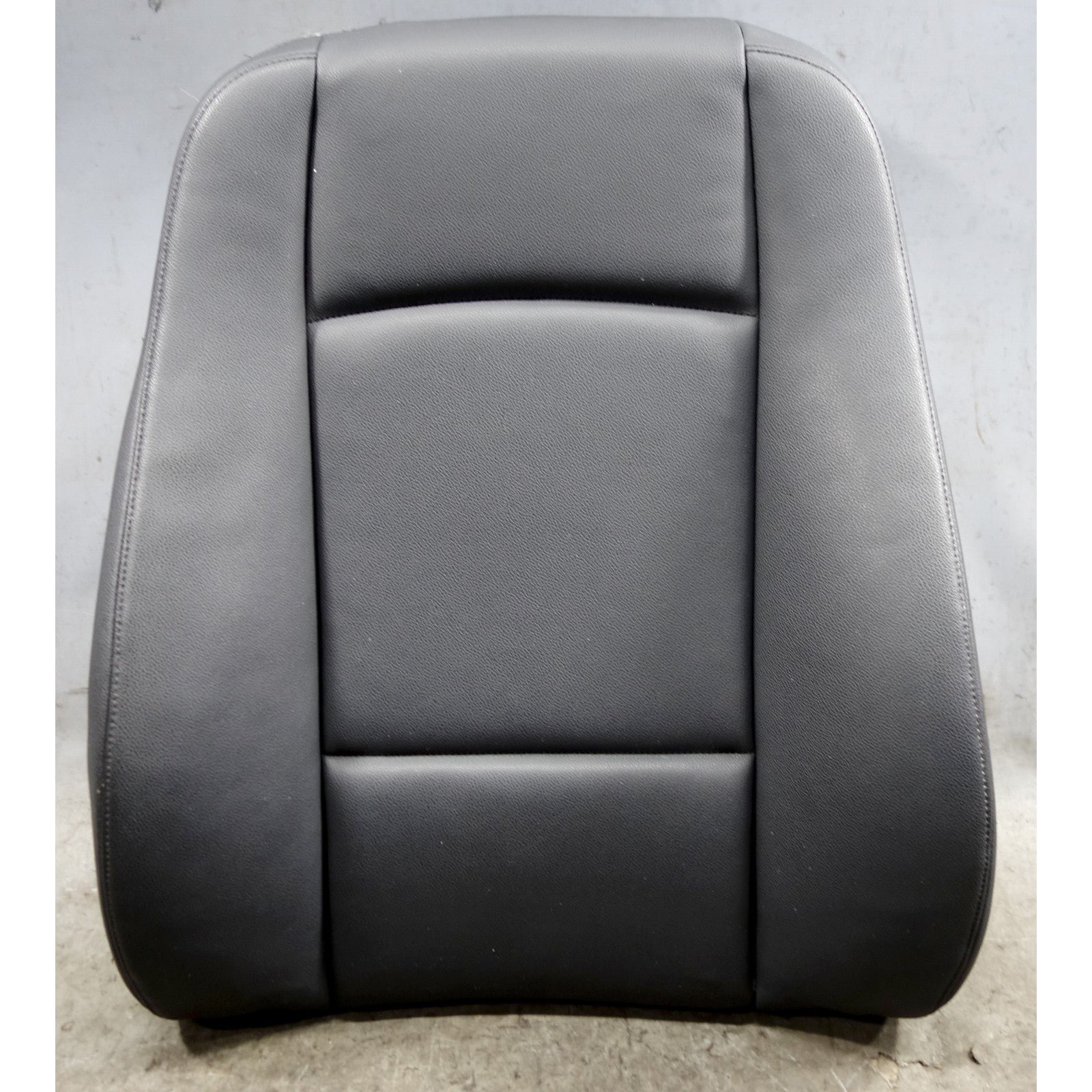 57_47b9995b-51a2-4bf3-a5ae-b8aa2f07f062.jpg 2008-2013 BMW E82 1-Series Coupe Basic Front Seat Backrest Cushion Black Vinyl - Image 1