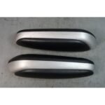 2000-2006 BMW E46 3-Series Coupe Rear Armrest Moulding Pair Brushed Aluminum OEM