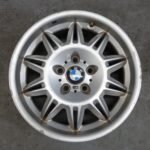 Damaged 1992-2002 BMW E36 Z3 17" x 7.5" DSII Front Alloy Style 39 Wheel Rim OEM