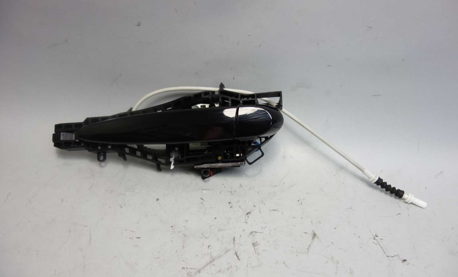 57_4b6bf755-0bf8-495f-a3c1-70fbb67a8f33.jpg 2012-2017 BMW F30 3-Series Left Rear Drivers Exterior Door Handle Black 2 OEM - Image 1