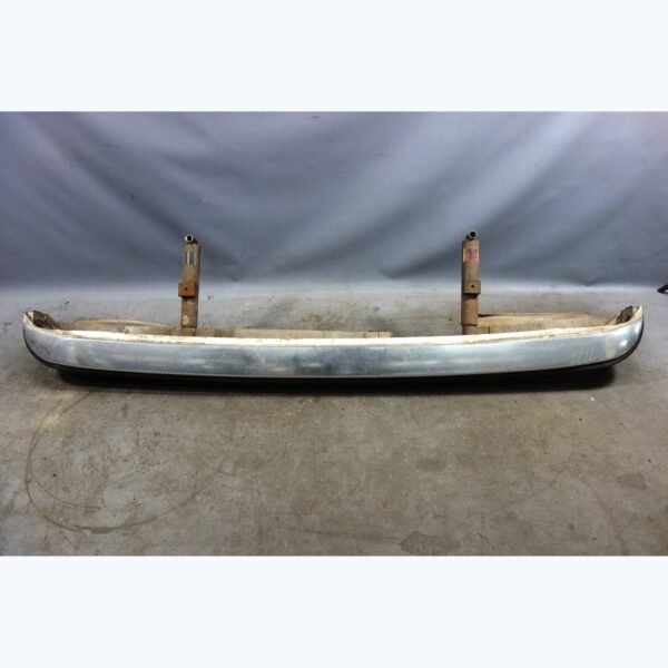 Damaged 1978-1979 BMW E23 733i 7-Series Aluminum Rear Bumper Cover w/ Shocks OEM