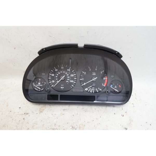 Damaged 2000 BMW E39 540i M62TU Instrument Gauge Cluster Hi-OBC OEM