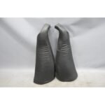 2000-2006 BMW E53 X5 Rear Seat Backrest Side Bolsters Pair Black Leather OEM