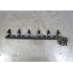 Damaged 1987-1993 BMW E30 325i 325ix M20 Fuel Rail with Injectors OEM 1987-1993