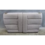 1995-1996 BMW E36 318ti Compact Rear Folding Seat Backrest Pair Grey Cloth OEM