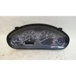 2001-2002 BMW Z3 2.5i 3.0i Instrument Cluster Chrome Rings OEM