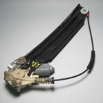 BMW E39 Left Rear Window Regulator w/ Motor 3/99+ 1999-2003 USED OEM