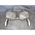 BMW E90 335d Factory Rear Exhaust Muffler Pair Left Right 2009-2011 USED OEM