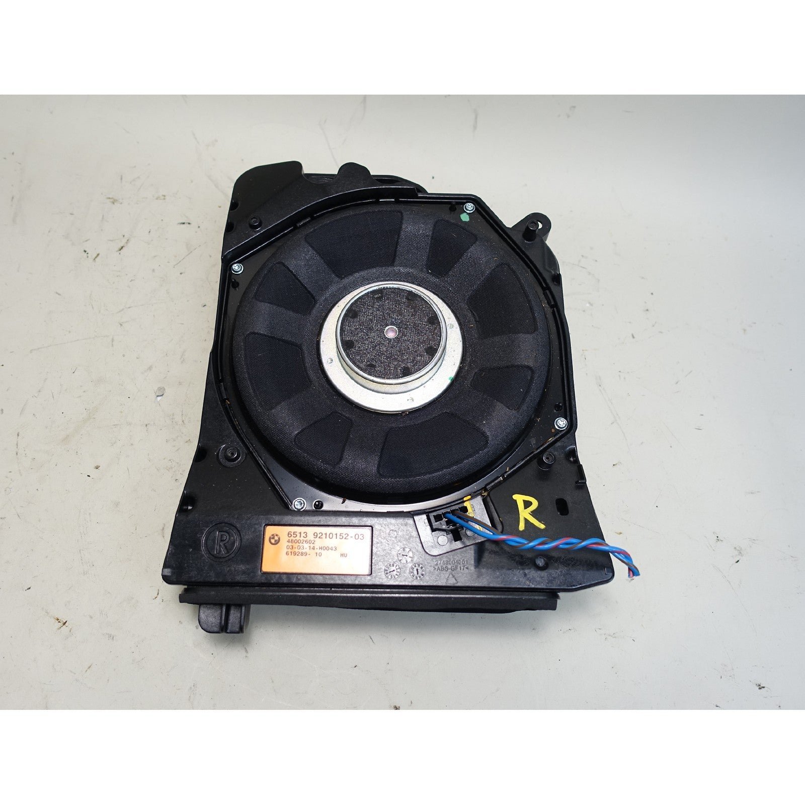 57_665efa94-eab9-4833-8ec4-adc01d4224d3.jpg 2012-2017 BMW F30 3-Series F32 F34 Right Subwoofer Speaker for HK Surround OEM - Image 1