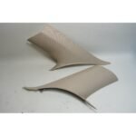 2004-2010 BMW E63 6-Series Coupe Interior C- Pillar Column Covers Cream Beige OE
