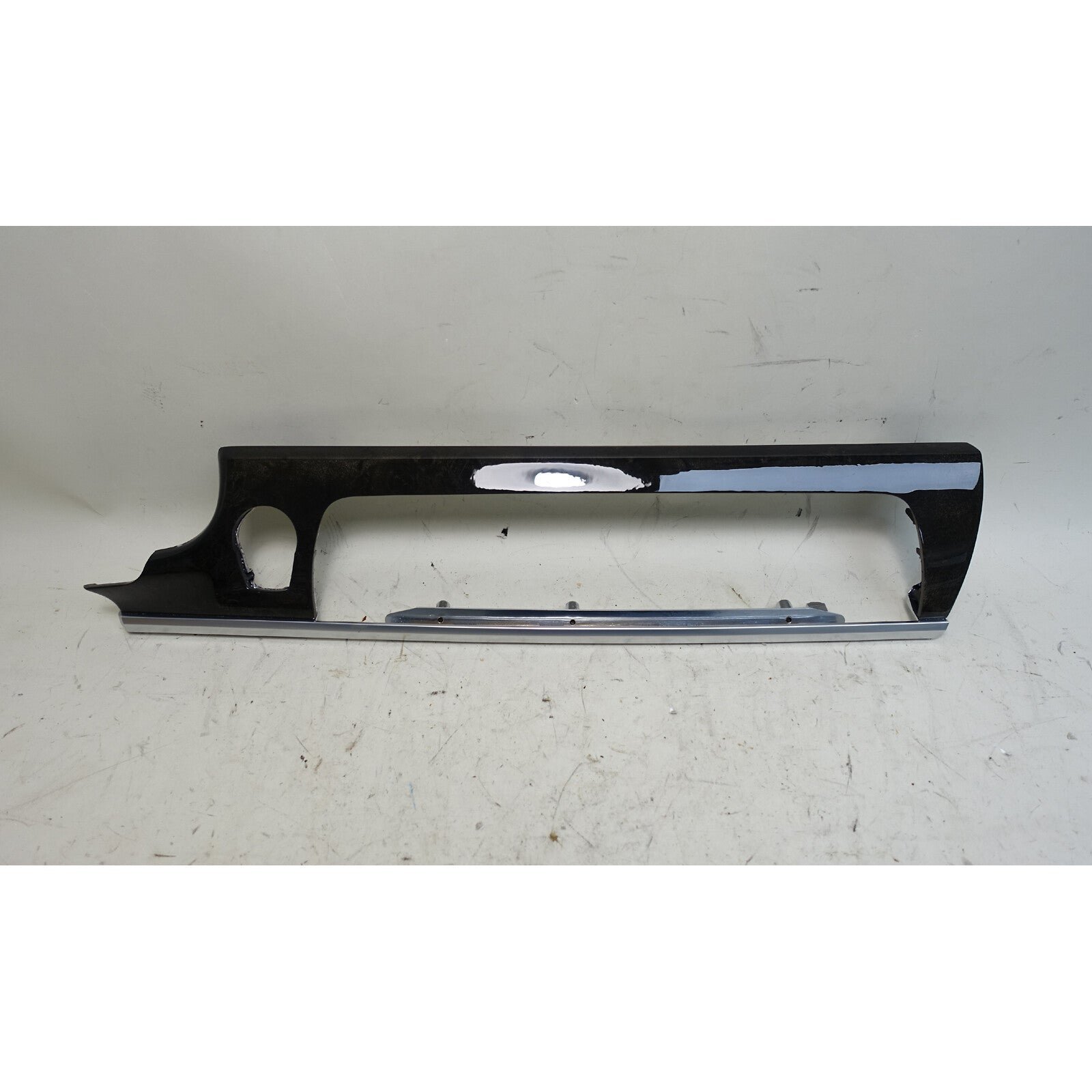 57_6e47a6cb-565c-4622-8e8c-b5dc7363db34.jpg 2012-2018 BMW F06 F12 6-Series Front Dashboard Wood Trim Grey Poplar Auto Start - Image 1