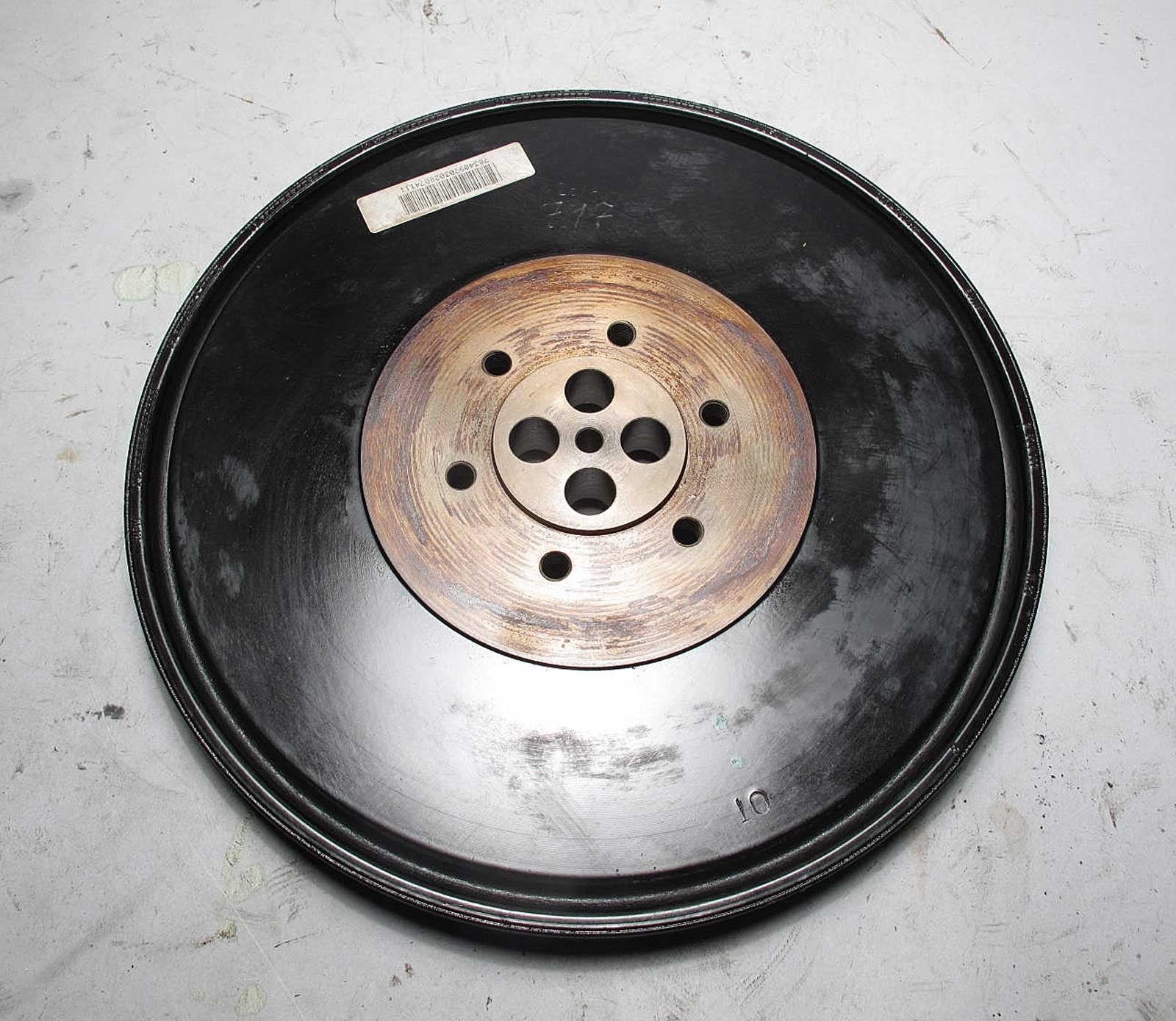 57_70bac32e-4a8c-4221-b7f0-b1659a461761.jpg BMW S85 5.0L V10 M5 M6 Crankshaft Vibration Damper Dampener 2006-2010 USED OEM - Image 1