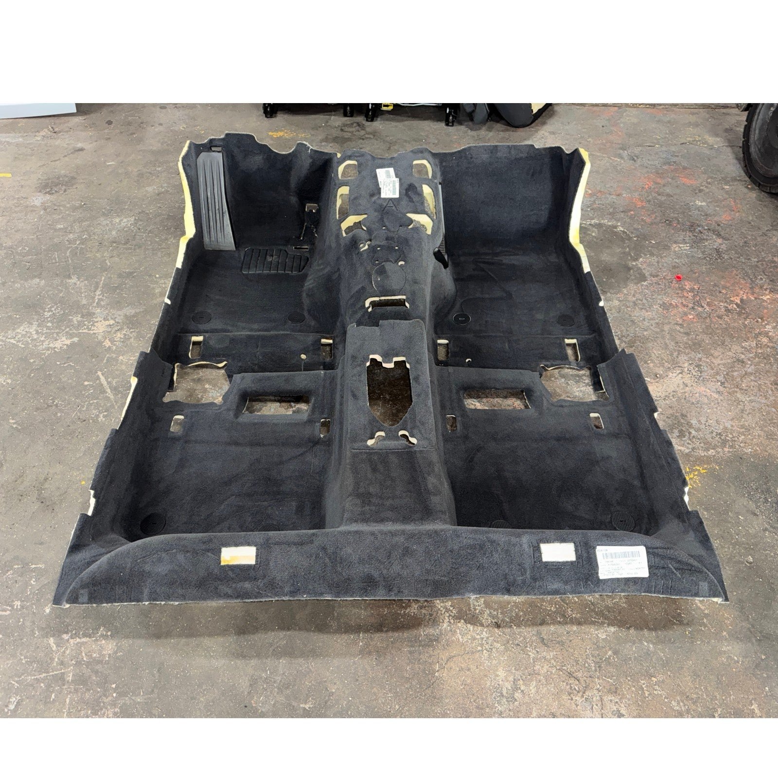 57_727f90c3-7b5f-4732-9ae0-e6f99266a24f.jpg 14-16 BMW F10 5-Series LCI xDrive AWD Factory Floor Carpet Covering Black OEM - Image 1