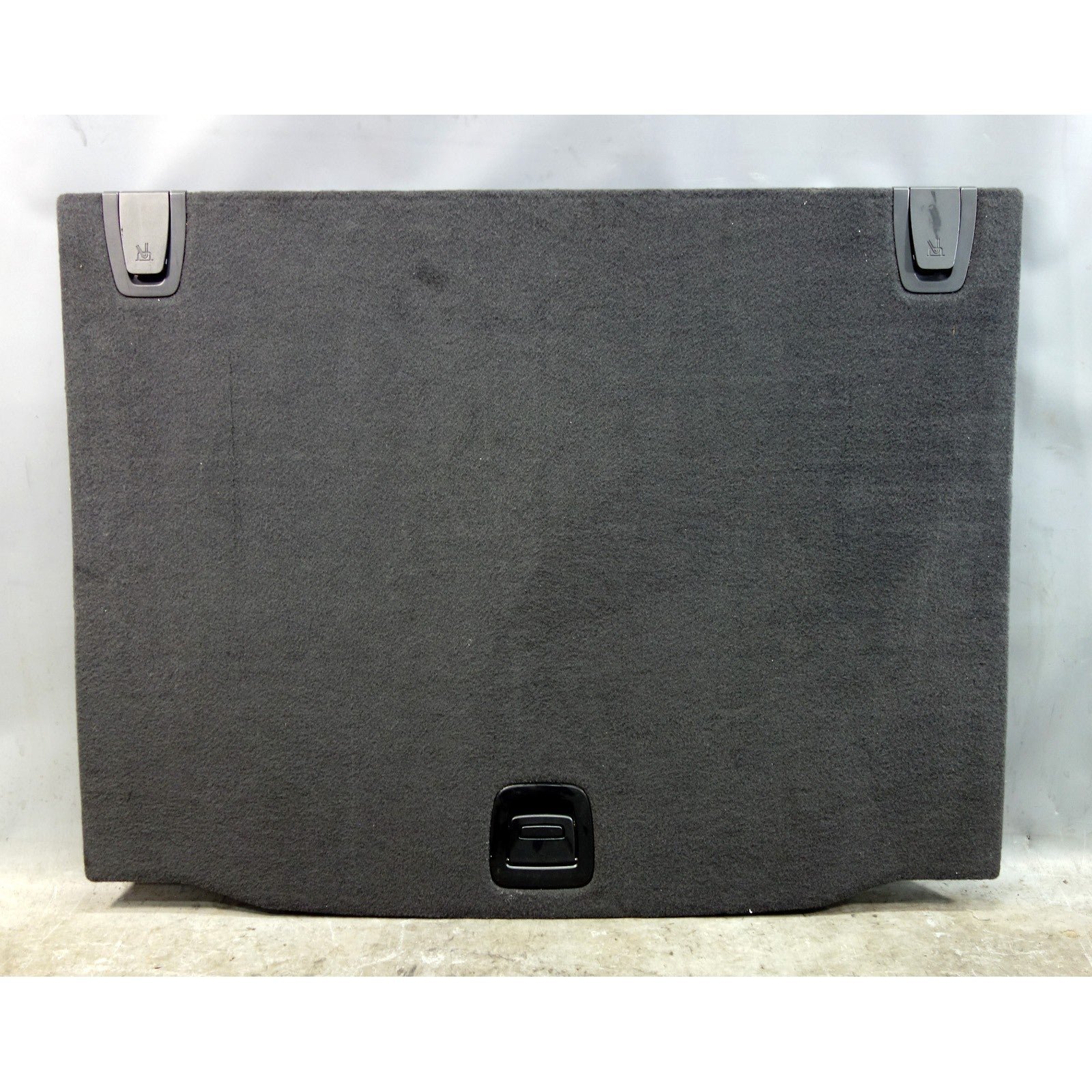 57_77419208-eee5-4a1c-8635-a64473de2d5e.jpg 2018-2024 BMW G01 X3 F97 X3M Rear Trunk Carpet Spare Wheel Cover Panel Black OEM - Image 1